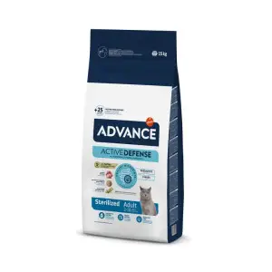 Сухий корм Advance Cat Sterilized для стерилізованих котів з індичкою 15 кг