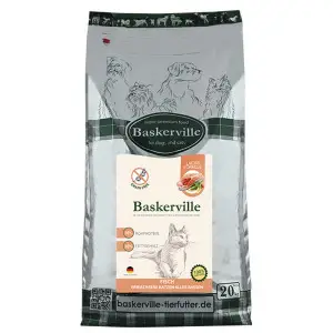 Сухий корм Baskerville KF Getreidefrei Fisch для котів з рибою, 20кг