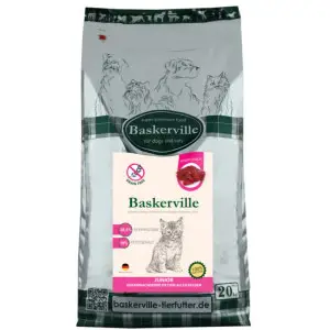 Сухий корм Baskerville KF Getreidefrei Junior для кошенят, 20 кг