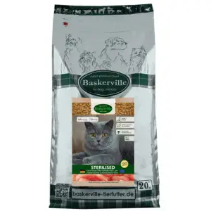 Сухий корм Baskerville Sterilised Katze для стерилізованих котів 20 кг