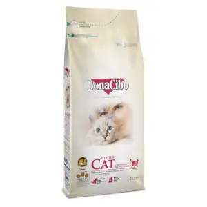 Сухий корм BonaCibo Adult Cat Chicken&Rice with Anchovy для дорослих котів з куркою, рисом та анчоусами 2 кг
