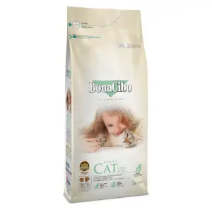 Сухий корм BonaCibo Adult Cat Lamb&Rice для дорослих котів з ягням та рисом 2 кг