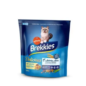 Сухий корм Brekkies Cat Delice Fish для дорослих котів з рибою 0,9 кг