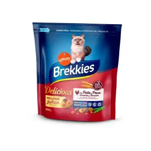 Сухий корм Brekkies Cat Delice Meat для дорослих котів з куркою 0,9 кг