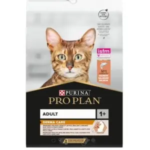 Сухий корм для дорослих котів Purina Pro Plan Adult 1+ Derma Care для підтримки здоров'я шкіри та краси шерсті з лососем 1,5 кг