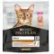 Сухой корм для взрослых кошек Purina Pro Plan Adult 1+ Derma Care для поддержания здоровья кожи и красоты шерсти с лососем 400 г