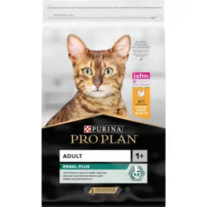 Сухий корм для дорослих котів Purina Pro Plan Adult 1+ Renal Plus з куркою 10 кг