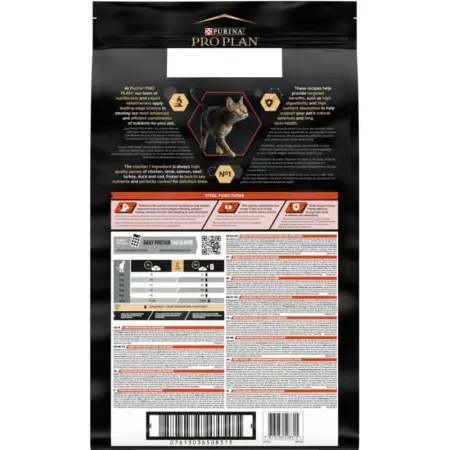 Сухий корм для дорослих котів Purina Pro Plan Adult 1+ Vital Functions з лососем 10 кг
