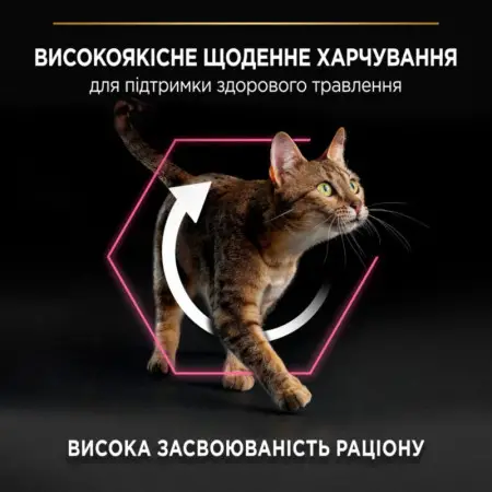 Сухой корм для взрослых кошек с чувствительной пищеварительной системой Purina Pro Plan Adult 1+ Delicate Digestion с индейкой 10 кг