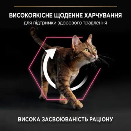 Сухой корм для взрослых кошек с чувствительной пищеварительной системой Purina Pro Plan Adult 1+ Delicate Digestion из ягненка 1,5 кг