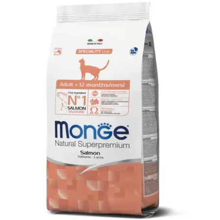 Сухий корм для кішок Monge Cat Adult з лососем 5 кг