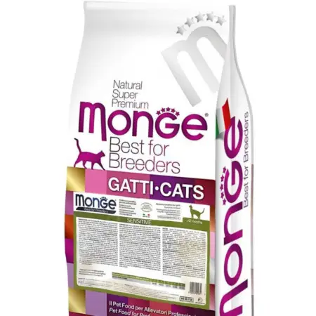 Сухий корм для кішок Monge Cat Sensitive з куркою та рисом 5 кг