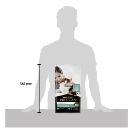 Сухой корм для котят для уменьшения аллергенов на шерсти Purina Pro Plan LiveClear Kitten, с индейкой, 1,4 кг
