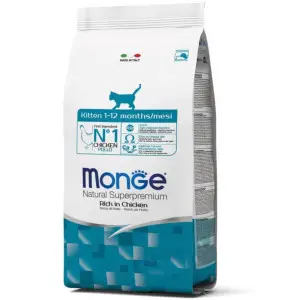 Сухий корм для кошенят Monge Cat Kitten зі смаком курки та рису 1.5 кг