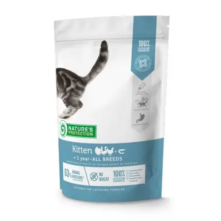 Сухой корм для котят Nature's Protection Kitten 400г