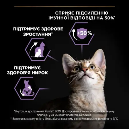 Сухой корм для котят Purina Pro Plan Kitten <1 Healthy Start, с курицей, 10 кг