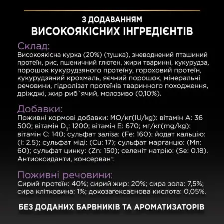 Сухой корм для котят Purina Pro Plan Kitten <1 Healthy Start, с курицей, 10 кг