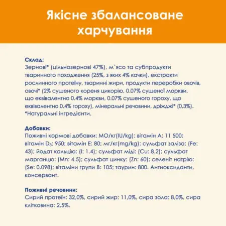 Сухий корм для котів Cat Chow Adult, з качкою, 1,5 кг