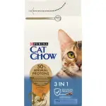Сухий корм для котів Cat Chow Feline 3-in-1, з індичкою, 1,5 кг