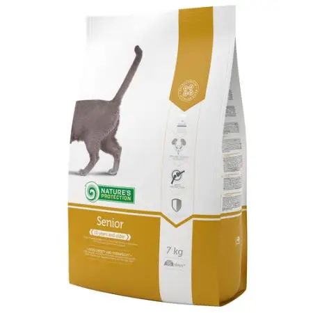 Сухой корм для пожилых кошек Nature's Protection Senior 2kg