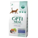 Сухой корм для стерилизованных кошек Optimeal, с лососем 1.5 кг