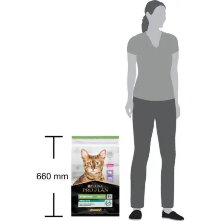 Сухий корм для стерилізованих котів Purina Pro Plan Sterilised Adult 1+ Renal Plus з індичкою 10 кг