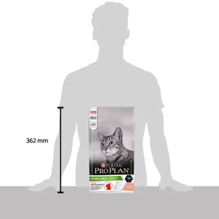 Сухий корм для стерилізованих котів Purina Pro Plan Sterilised Adult 1+ Vital Function з лососем 1,5 кг