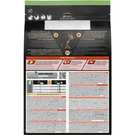 Сухой корм для стерилизованных кошек Purina Pro Plan Sterilised Adult 1+ Vital Functions с лососем 3 кг