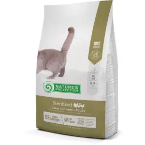 Сухий корм для стерилізованих котів та кішок Nature's Protection Sterilised 7кг