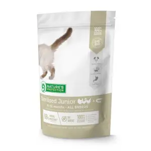 Сухий корм для зростаючих кошенят після стерилізації Sterilised Junior Poultry with krill 400g