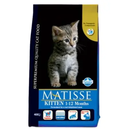 Сухий корм Farmina Matisse Kitten для кошенят, вагітних і кішок, що годують з куркою 0,4 кг