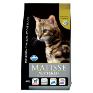 Сухий корм Farmina Matisse Neutered Chicken для стерилізованих кішок та кастрованих котів з куркою 0,4 кг
