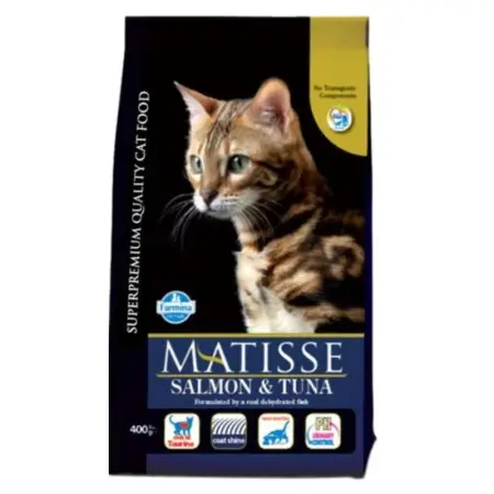 Сухий корм Farmina Matisse Salmon & Tuna для кішок з лососем та тунцем 0,4 кг
