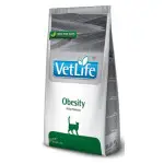 Сухий корм Farmina Vet Life Obesity для котів, дієтичне харчування для зниження зайвої ваги 400 г