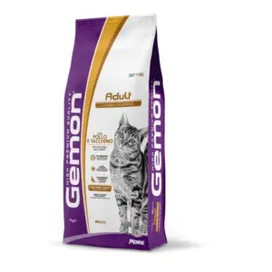 Сухий корм Gemon Cat Adult для котів з куркою та індичкою 7 кг