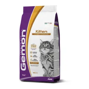 Сухий корм Gemon Cat Kitten для кошенят з куркою та рисом 2 кг