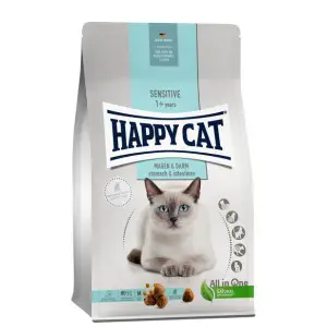Сухий корм Happy Cat Sensitive Magen & Darm для дорослих котів з чутливим травленням, качка та рис, 4 кг, 70597