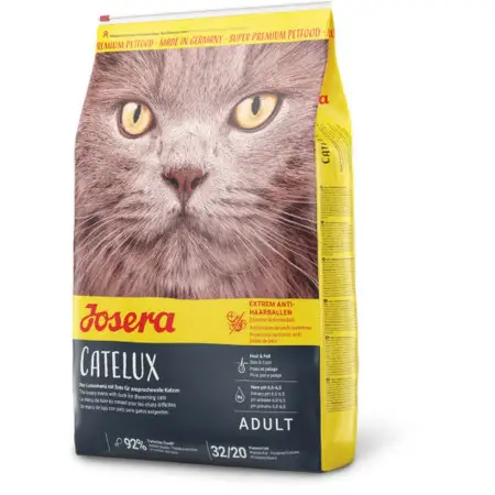 Сухий корм Josera Adult Catelux для дорослих довгошерстих кішок, з качкою, рисом і кукурудзою, 2 кг