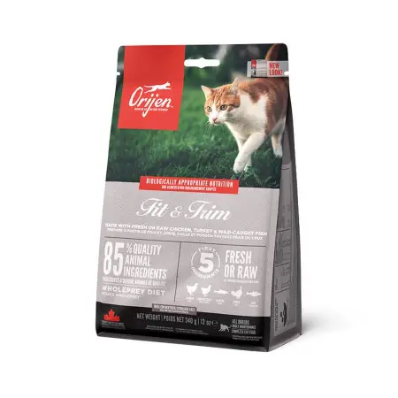 Сухий корм ORIJEN Fit&Trim Cat для котів з надмірною вагою 340 г