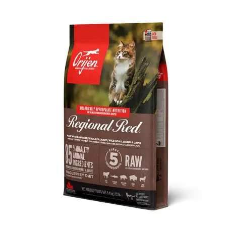 Сухий корм ORIJEN Regional Red Cat для котів всіх порід та всіх стадій життя 5,4 кг