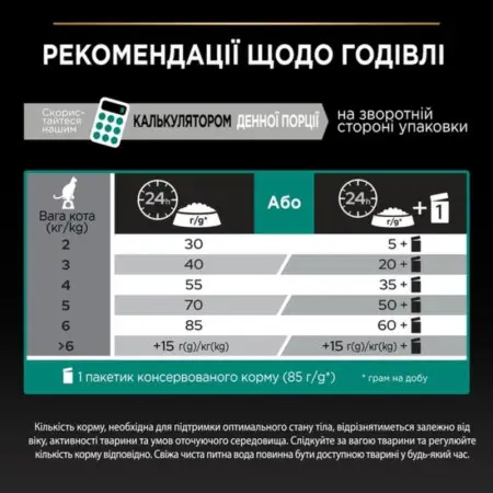 Сухий корм Purina Pro Plan Adult 1+ Renal Plus для дорослих котів з куркою 14 кг