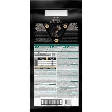 Сухий корм Purina Pro Plan Adult 1+ Renal Plus для дорослих котів з куркою 14 кг