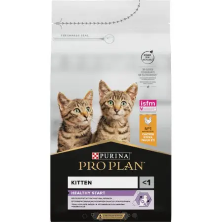 Сухий корм Purina Pro Plan Kitten <1 Healthy Start для кошенят з куркою 1,5 кг