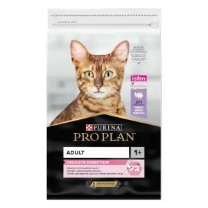 Сухий корм Purina Pro Plan (Пуріна Про План) Delicate Digestion Adult Turkey з індичкою для дорослих котів з чутливим травленням 14 кг