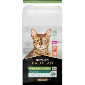 Сухий корм Purina Pro Plan Sterilised Adult 1+ Renal Plus для дорослих стерилізованих котів з лососем 14 кг