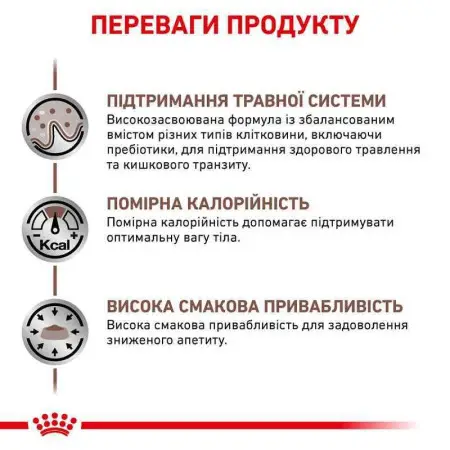 Сухий корм Royal Canin Gastro Intestinal Moderate Calorie при порушеннях травлення у кішок, 400 г