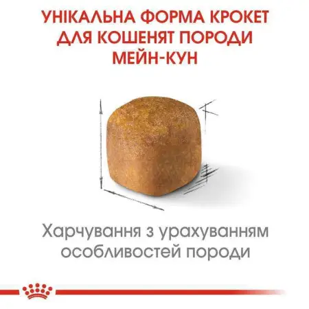 Сухий корм Royal Canin Maine Coon Kitten для кошенят мейн-кунів до 15 місяців, 400 г