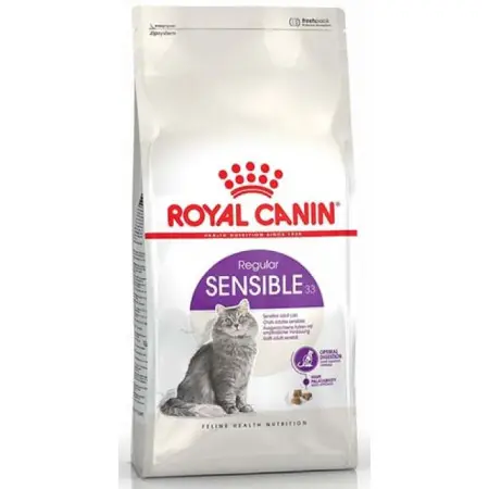 Сухой корм Royal Canin Sensible при чувствительном пищеварении у кошек, 4 кг.