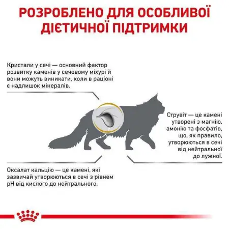 Сухий корм Royal Canin Urinary S / O при сечокам'яній хворобі у кішок, 9 кг