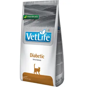 Сухий лікувальний корм для котів Farmina Vet Life Diabetic для контролю рівня глюкози в крові при цукровому діабеті 2 кг